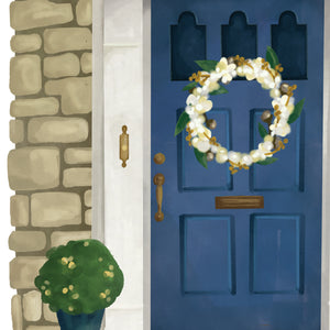 Blue Door Art Print