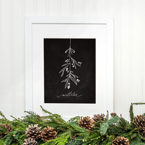 Mistletoe Art Print