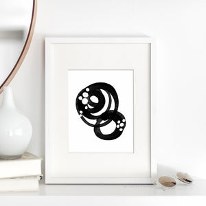 Circular Art Print